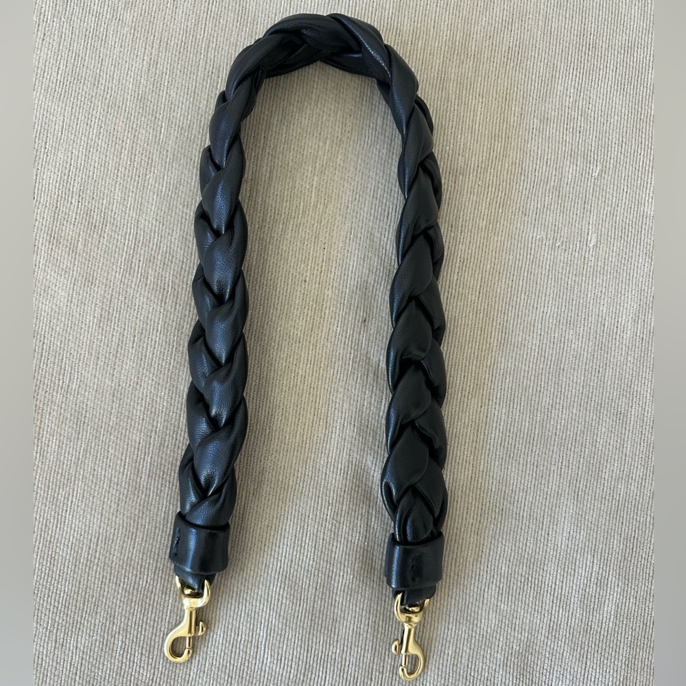 Clare V. Braided Leather Strap